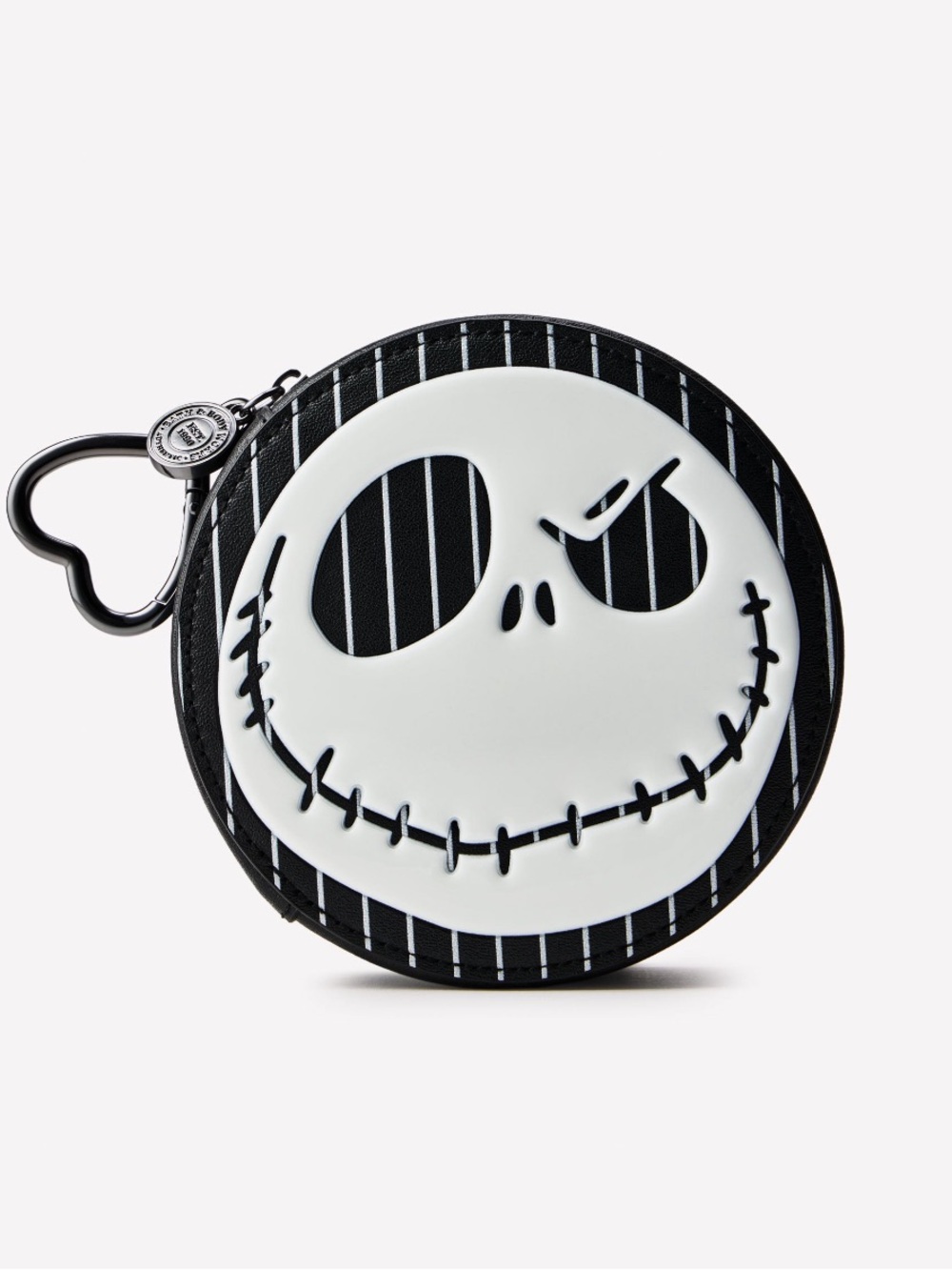 Jack and Sally coin purse keychain.